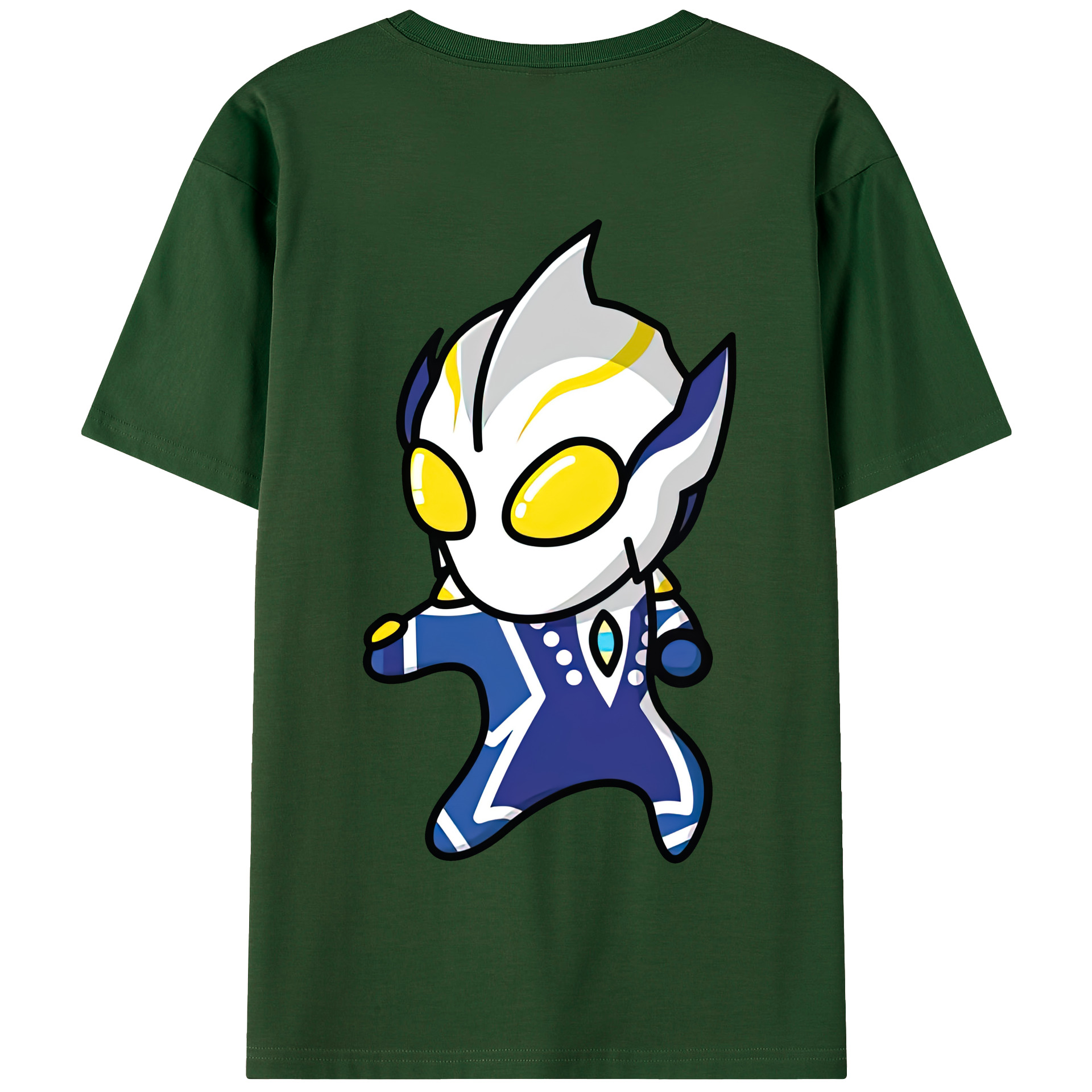 （画像用） ウルトラマン Ultraman 綿100％半袖Tシャツ（背面プリント）
